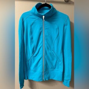 Lululemon blue athletic zip up
